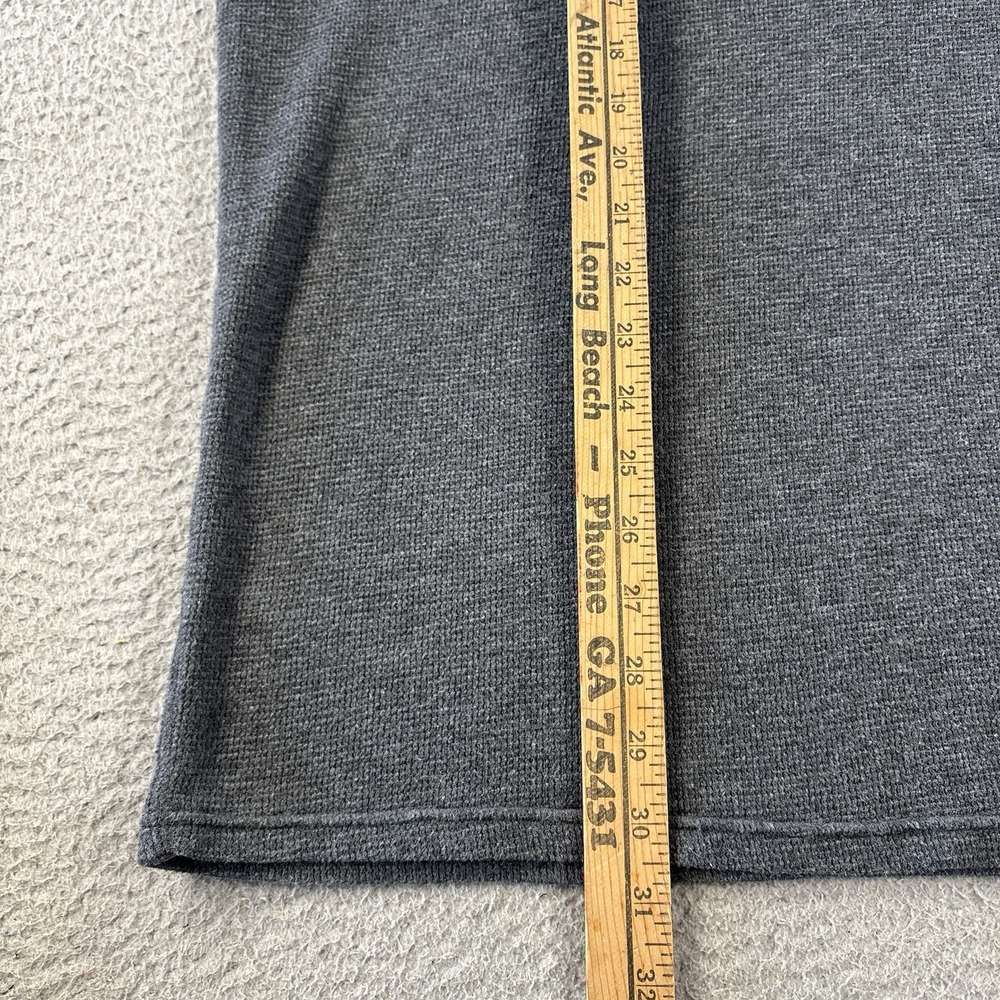 Polo Ralph Lauren Pajama Set Mens XL Gray Waffle Knit Thermal Short Sleeve - Picture 5 of 12